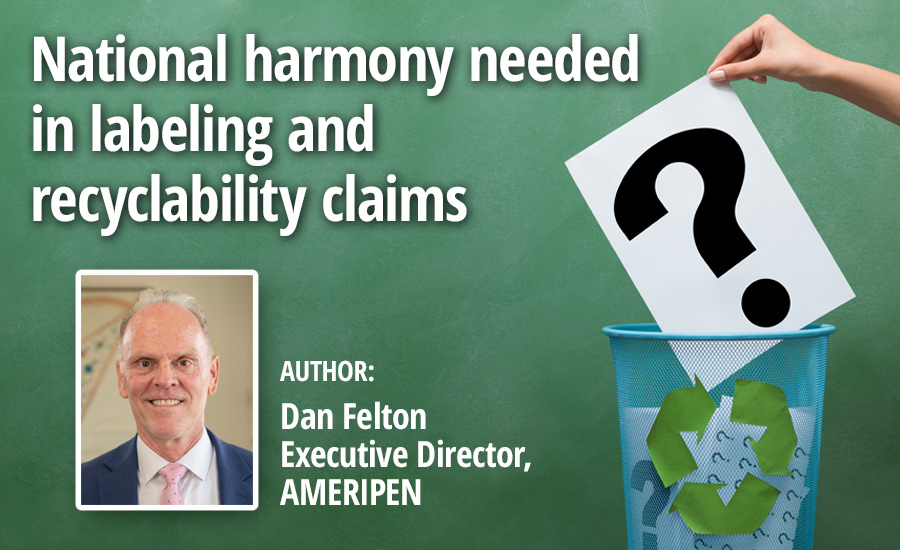 National harmony needed in labeling and recyclability claims