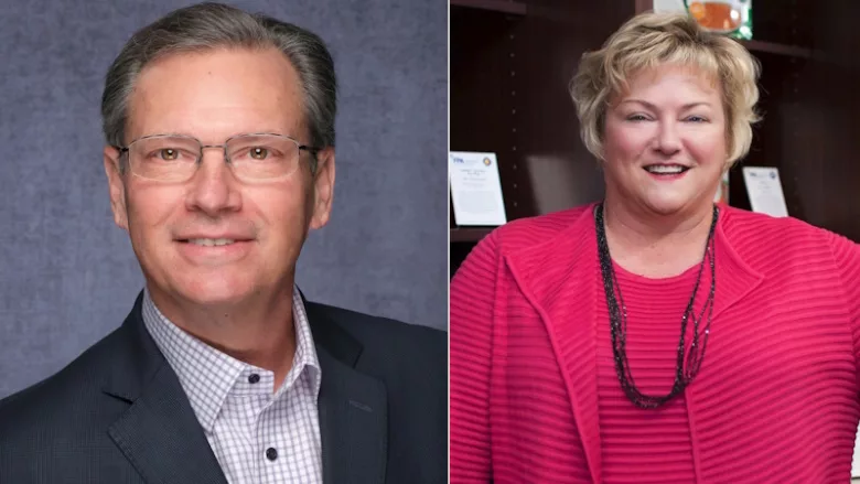 Windell McGill and Alison Keane