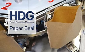 100% paper pouch allowed by HDG packaging machinery