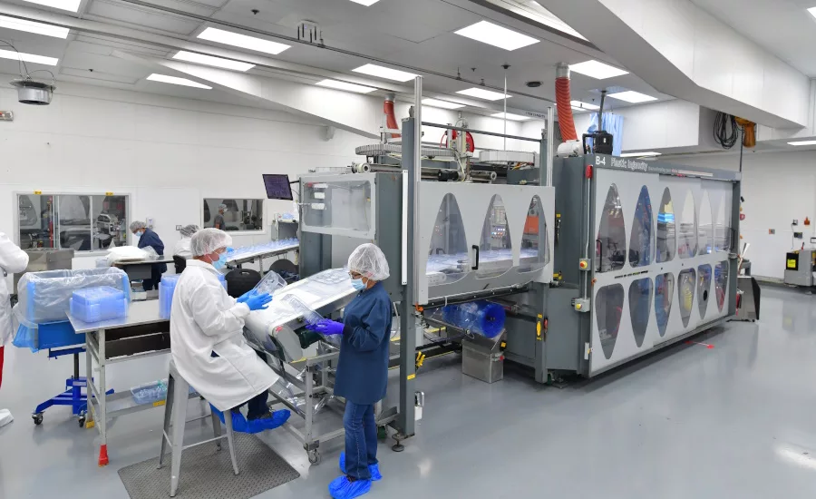 image of thermoforming facility