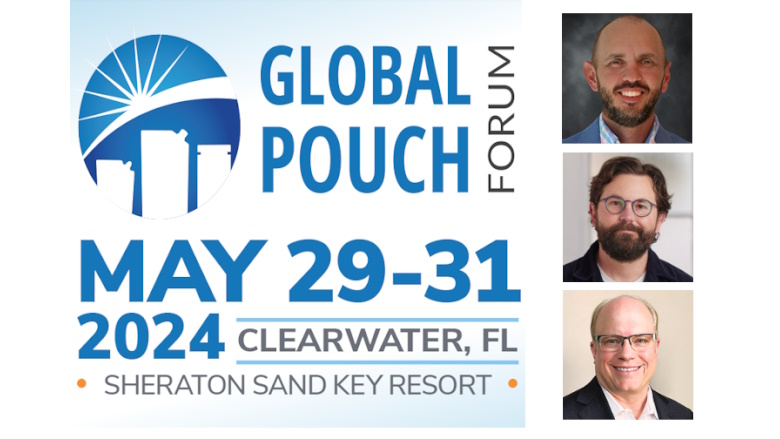 Image showing featured speakers at Global Pouch Forum