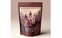 Candy packaged in a stand-up pouch