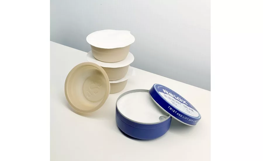 Contempo two-part packaging system comprising tin and compostable pods