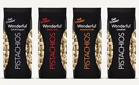 Different varieties of Wonderful® Pistachios