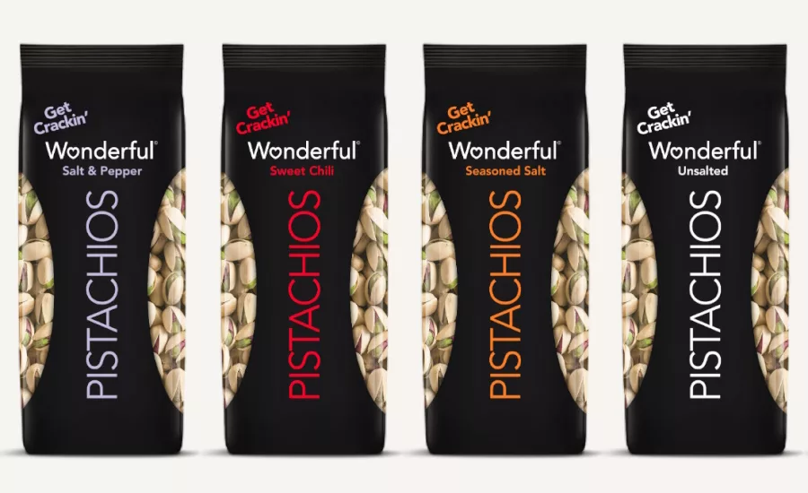Different varieties of Wonderful® Pistachios