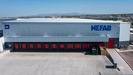 Nefab's new facility in Tucson