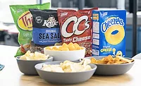 Image of flexible potato chip packets