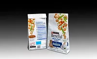 Image of pet food packaging using ProAmpac’s PRO-EVO® Recyclable FL.