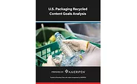 Cover of AMERIPEN's "U.S. Packaging Recycled Content Goals Analysis"