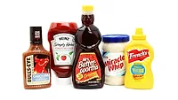 Examples of Kraft Heinz product packaging