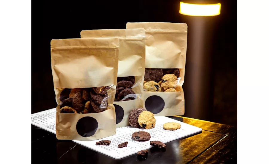 Cookies in flexible packaging