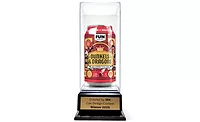 Dunkels & Dragons can in Colored by Inx trophy case
