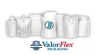 image of preformed pouches supplied by ValorFlex