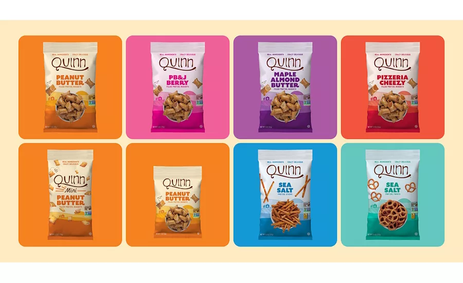 Quinn unveils new snack packaging