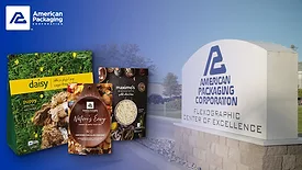 Image of pouches produced by APC and company's Story City, Iowa, Center of Excellence.