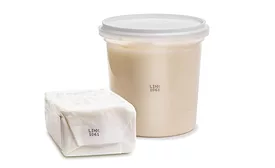 Image of flexible packaging and rigid packaging featuring coding using Linx’s Black Ultra Strong Plastic-Adherent Ink 1061.