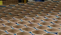 Image of rows and rows of cups.