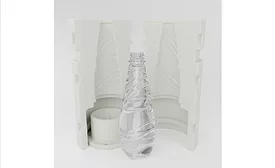 Image of a 3D-printed resin mold 