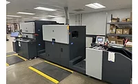 The HP Indigo 6K Secure Press at JPatton’s production facility.