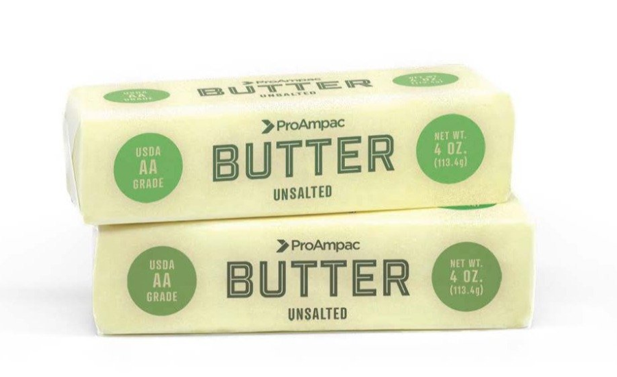Two ProAmpac sticks of butter