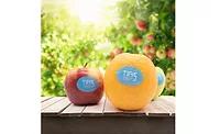 Image of fresh produce using TIPA Compostable Packaging’s home-compostable labels.