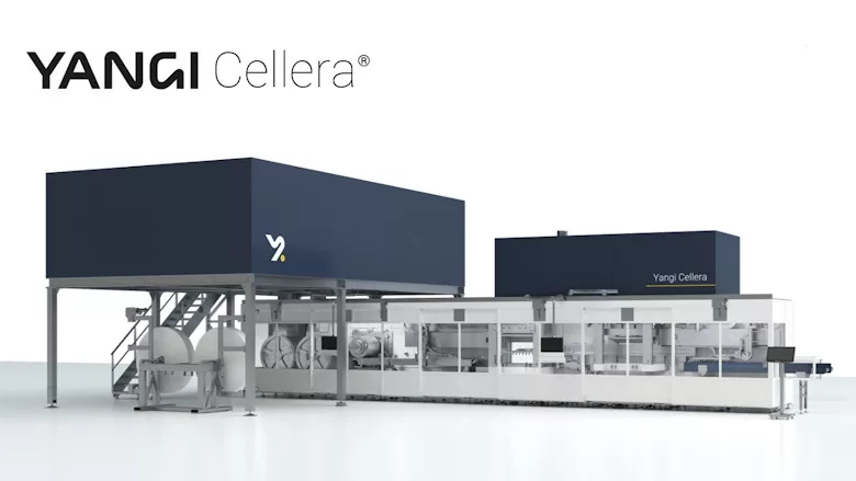 Yangi’s Cellera® paper dry forming equipment