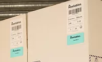 Image of a package with a Reelables label