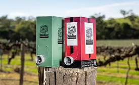 Image of Hill-Smith Family Estates bag-in-box wine using SIG’s recycle-ready packaging.