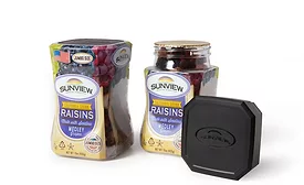 Example of snack packaging: Sunview Raisins