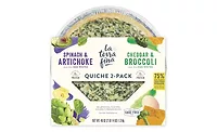 Image of La Terra Fina’s new packaging for its signature quiches