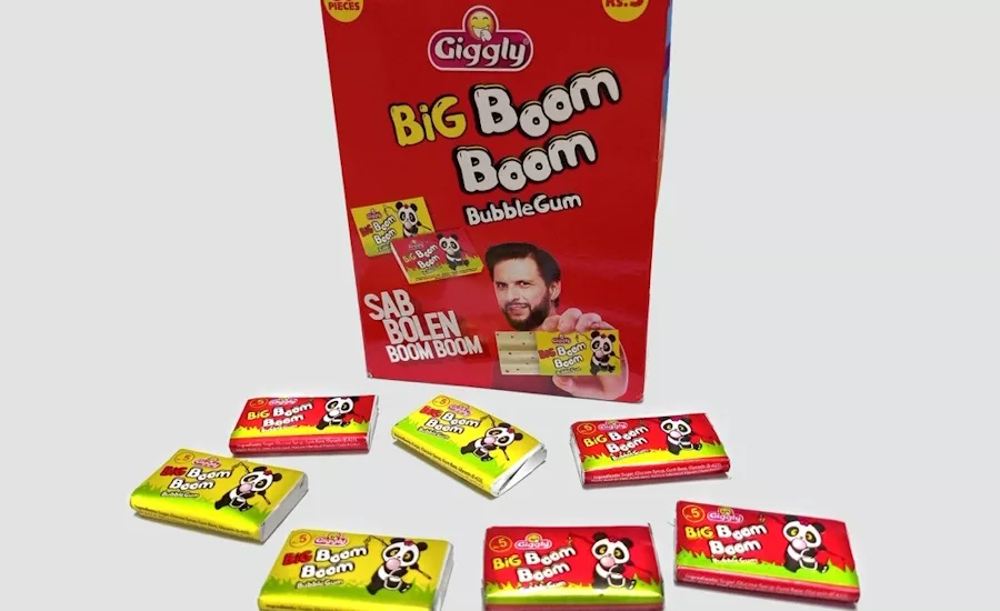 Boom Boom Chewing Gum partners with Koehler Paper