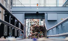 Image of a packaging recycling facility