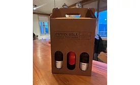 Image showing SupplyOne’s corrugated packaging for a case of wine.