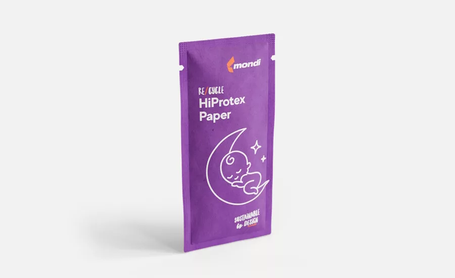 Image of Mondi’s re/cycle HiProtex Paper packaging.