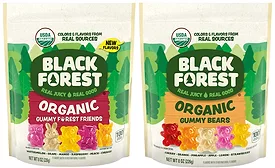 Black Forest gummies change to fully organic