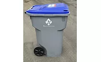 Example of the new recycling carts that will be used in The Dalles.