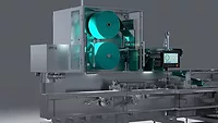 Theegarten-Pactec_FPC6 Image of Theegarten-Pactec’s FPC6 flow-wrapping machine.
