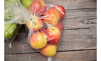 Image of apples in flexible bag