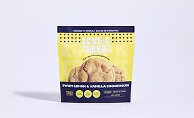 Love&Cookies debuts Sweet Lemon and Vanilla cookie dough