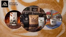 Image of American Packaging Corporation’s pouch packaging for coffee.