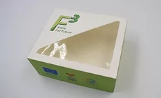 F3 Image of package incorporating F3 cellulose-based film.