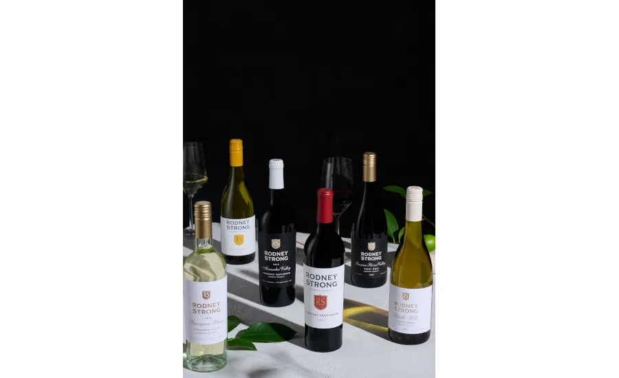 Rodney Strong Vineyards refreshed packaging