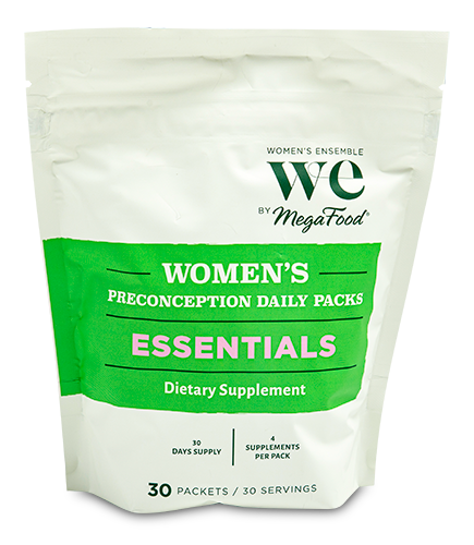 MegaFood Women's Ensemble Preconception Daily Multipack