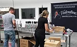 Valentine Distilling shrink sleeve process