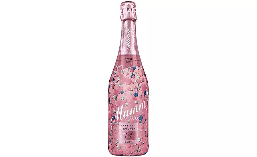 The 360 degree sleeve label covers the entire bottle in order to maximize the package design