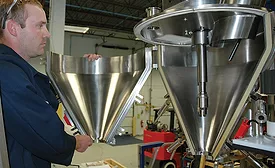 VFFS machine and auger filler