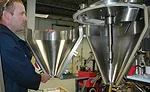 VFFS machine and auger filler