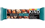 KIND bar in transparent snack packaging