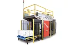 Conventional high-level palletizers come in multiple configurations
