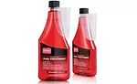 Berlin Packaging and Lube Tech's Toro bottle with measuring cup for fuel treatment products